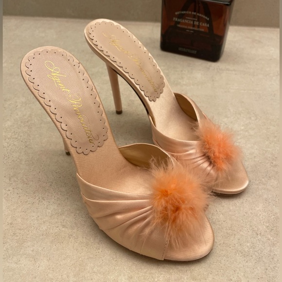 !SOLD! Agent Provocateur silk mules - Picture 6 of 6